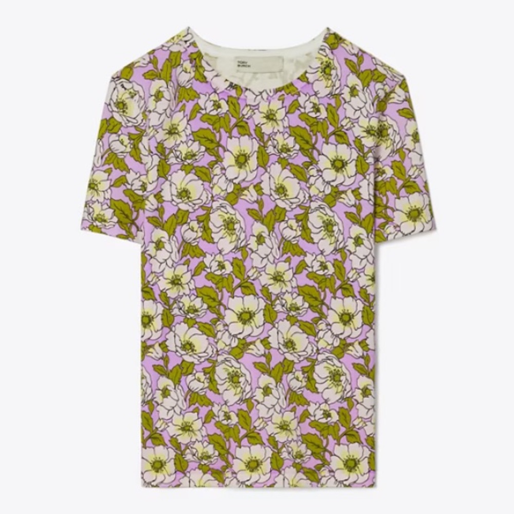 Tory Burch T Shirt Printed Cotton Astor S